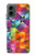 W3477 Abstract Diamond Pattern Case Cover Custodia e Flip Case per Motorola Moto G 5G (2024)