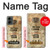 W3954 Vintage Gas Pump Case Cover Custodia e Flip Case per Motorola Moto G 5G (2024)