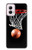 W0066 Basketball Case Cover Custodia e Flip Case per Motorola Moto G Power 5G (2024)