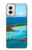 W0844 Bora Bora Island Case Cover Custodia e Flip Case per Motorola Moto G Power 5G (2024)