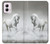 W0932 White Horse Case Cover Custodia e Flip Case per Motorola Moto G Power 5G (2024)