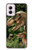 W1452 Trex Raptor Dinosaur Case Cover Custodia e Flip Case per Motorola Moto G Power 5G (2024)