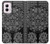 W1838 Mayan Pattern Case Cover Custodia e Flip Case per Motorola Moto G Power 5G (2024)