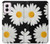 W2477 Daisy flower Case Cover Custodia e Flip Case per Motorola Moto G Power 5G (2024)