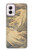 W2680 Japan Art Obi With Stylized Waves Case Cover Custodia e Flip Case per Motorola Moto G Power 5G (2024)