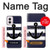 W2758 Anchor Navy Case Cover Custodia e Flip Case per Motorola Moto G Power 5G (2024)