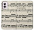 W3082 Music Sheet Case Cover Custodia e Flip Case per Motorola Moto G Power 5G (2024)