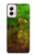 W3202 Radioactive Nuclear Hazard Symbol Case Cover Custodia e Flip Case per Motorola Moto G Power 5G (2024)
