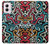 W3712 Pop Art Pattern Case Cover Custodia e Flip Case per Motorola Moto G Power 5G (2024)