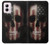 W3850 American Flag Skull Case Cover Custodia e Flip Case per Motorola Moto G Power 5G (2024)