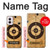 W3894 Paper Gun Shooting Target Case Cover Custodia e Flip Case per Motorola Moto G Power 5G (2024)