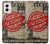 W3937 Text Top Secret Art Vintage Case Cover Custodia e Flip Case per Motorola Moto G Power 5G (2024)