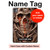 W1675 Skull Blood Tattoo Tablet Case Cover Custodia per iPad Pro 11 (2024)