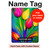W3926 Colorful Tulip Oil Painting Tablet Case Cover Custodia per iPad Pro 13 (2024)