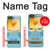 W3029 Cute Blue Owl Case Cover Custodia e Flip Case per Samsung Galaxy Z Flip 6
