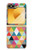 W3049 Triangles Vibrant Colors Case Cover Custodia e Flip Case per Samsung Galaxy Z Flip 6