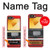 W3204 Red Cassette Recorder Graphic Case Cover Custodia e Flip Case per Samsung Galaxy Z Flip 6