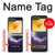 W3324 Crescent Moon Galaxy Case Cover Custodia e Flip Case per Samsung Galaxy Z Flip 6