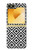 W3424 Ruta Pattern Case Cover Custodia e Flip Case per Samsung Galaxy Z Flip 6