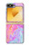 W3444 Digital Art Colorful Liquid Case Cover Custodia e Flip Case per Samsung Galaxy Z Flip 6