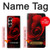 W2898 Red Rose Case Cover Custodia e Flip Case per Samsung Galaxy Z Fold 6