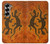 W2901 Lizard Aboriginal Art Case Cover Custodia e Flip Case per Samsung Galaxy Z Fold 6
