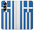 W3102 Flag of Greece Case Cover Custodia e Flip Case per Samsung Galaxy Z Fold 6