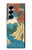 W3348 Utagawa Hiroshige The Monkey Bridge Case Cover Custodia e Flip Case per Samsung Galaxy Z Fold 6