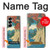 W3348 Utagawa Hiroshige The Monkey Bridge Case Cover Custodia e Flip Case per Samsung Galaxy Z Fold 6