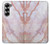 W3482 Soft Pink Marble Graphic Print Case Cover Custodia e Flip Case per Samsung Galaxy Z Fold 6