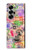 W3904 Travel Stamps Case Cover Custodia e Flip Case per Samsung Galaxy Z Fold 6