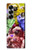 W3914 Colorful Nebula Astronaut Suit Galaxy Case Cover Custodia e Flip Case per Samsung Galaxy Z Fold 6