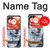 W0123 Grim White Wolf Case Cover Custodia e Flip Case per Motorola Razr 50