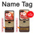 W2825 Cute Cartoon Raccoon Case Cover Custodia e Flip Case per Motorola Razr 50