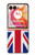 W3103 Flag of The United Kingdom Case Cover Custodia e Flip Case per Motorola Razr 50 Ultra