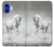 W0932 White Horse Case Cover Custodia e Flip Case per iPhone 16