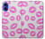 W2214 Pink Lips Kisses Case Cover Custodia e Flip Case per iPhone 16