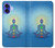 W2295 Bhuddha Aura Chakra Balancing Healing Case Cover Custodia e Flip Case per iPhone 16