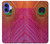 W3201 Pink Peacock Feather Case Cover Custodia e Flip Case per iPhone 16