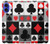 W3463 Poker Card Suit Case Cover Custodia e Flip Case per iPhone 16