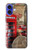 W3856 Vintage London British Case Cover Custodia e Flip Case per iPhone 16