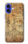 W3868 Aircraft Blueprint Old Paper Case Cover Custodia e Flip Case per iPhone 16
