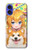 W3918 Baby Corgi Dog Corgi Girl Candy Case Cover Custodia e Flip Case per iPhone 16