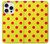 W3526 Red Spot Polka Dot Case Cover Custodia e Flip Case per iPhone 16 pro