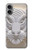 W0574 Tiger Carving Case Cover Custodia e Flip Case per iPhone 16 plus