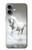 W0932 White Horse Case Cover Custodia e Flip Case per iPhone 16 plus