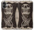 W1676 Skull Rose Case Cover Custodia e Flip Case per iPhone 16 plus