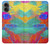 W2942 Brush Stroke Painting Case Cover Custodia e Flip Case per iPhone 16 plus