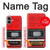 W3204 Red Cassette Recorder Graphic Case Cover Custodia e Flip Case per iPhone 16 plus