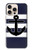 W2758 Anchor Navy Case Cover Custodia e Flip Case per iPhone 16 pro max